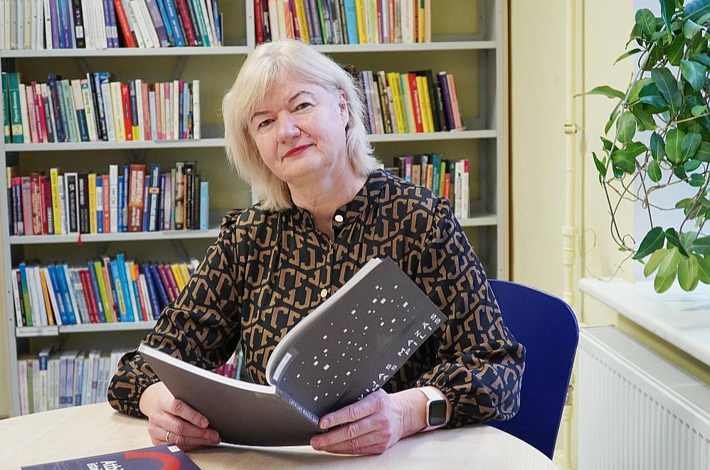 Jelgavas pilsētas bibliotēkas direktore Lāsma Zariņa.