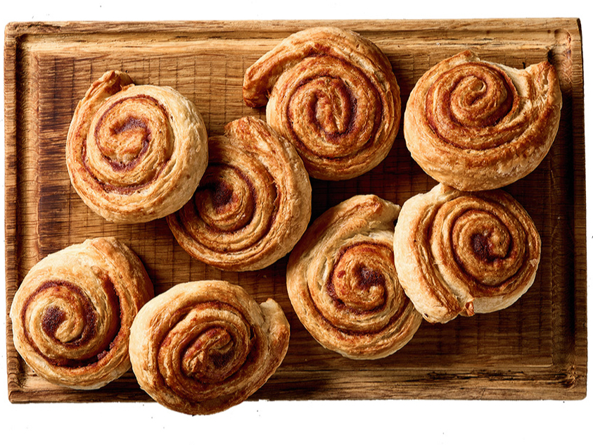 Kanēļmaizītes.