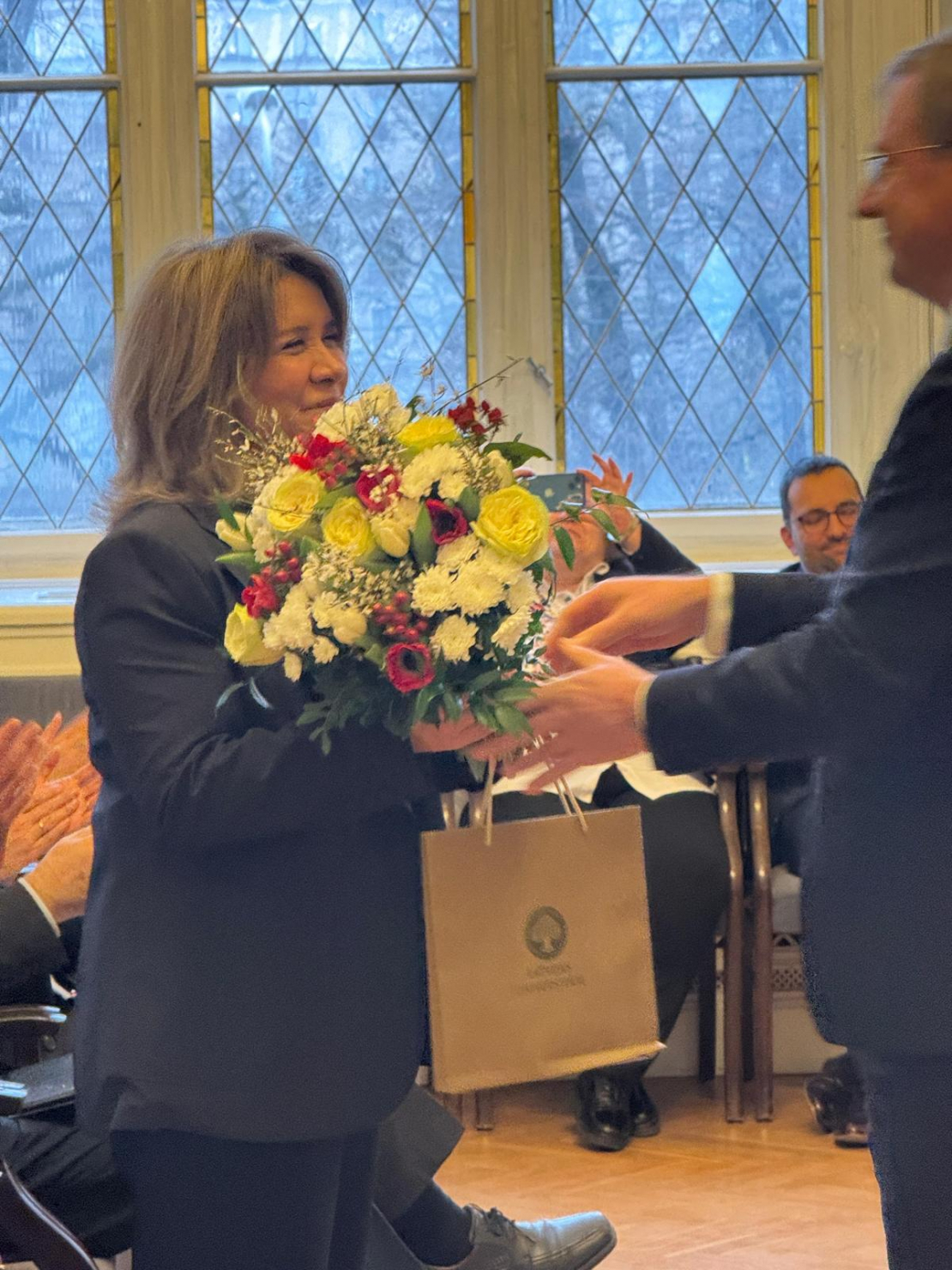 Turcijas Republikas vēstniecības rīkota konference Latvijas Universitātē.