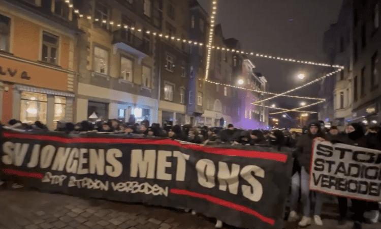 Amsterdamas "Ajax" fani.