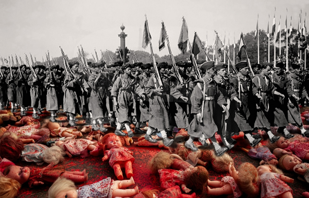 Marokāņu strēlnieki franču armijā 1945. gadā.