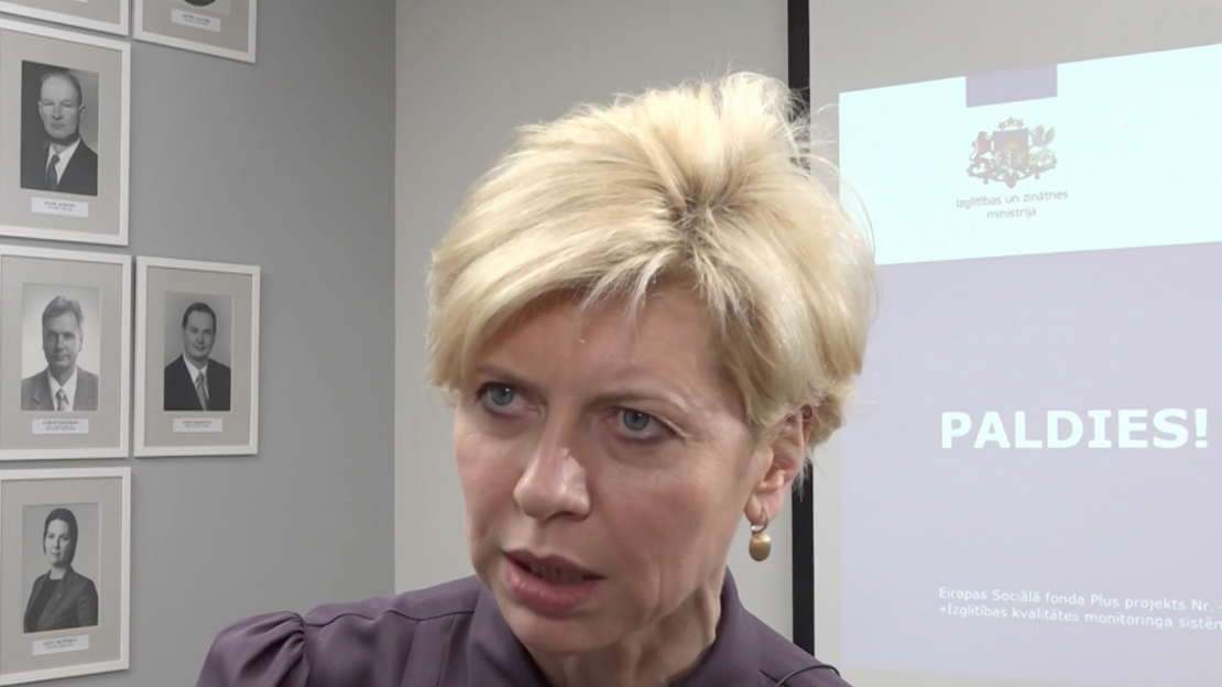 Izglītības un zinātnes ministre Anda Čakša.