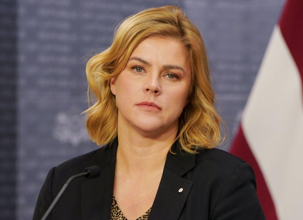 Ministru prezidente Evika Siliņa.
