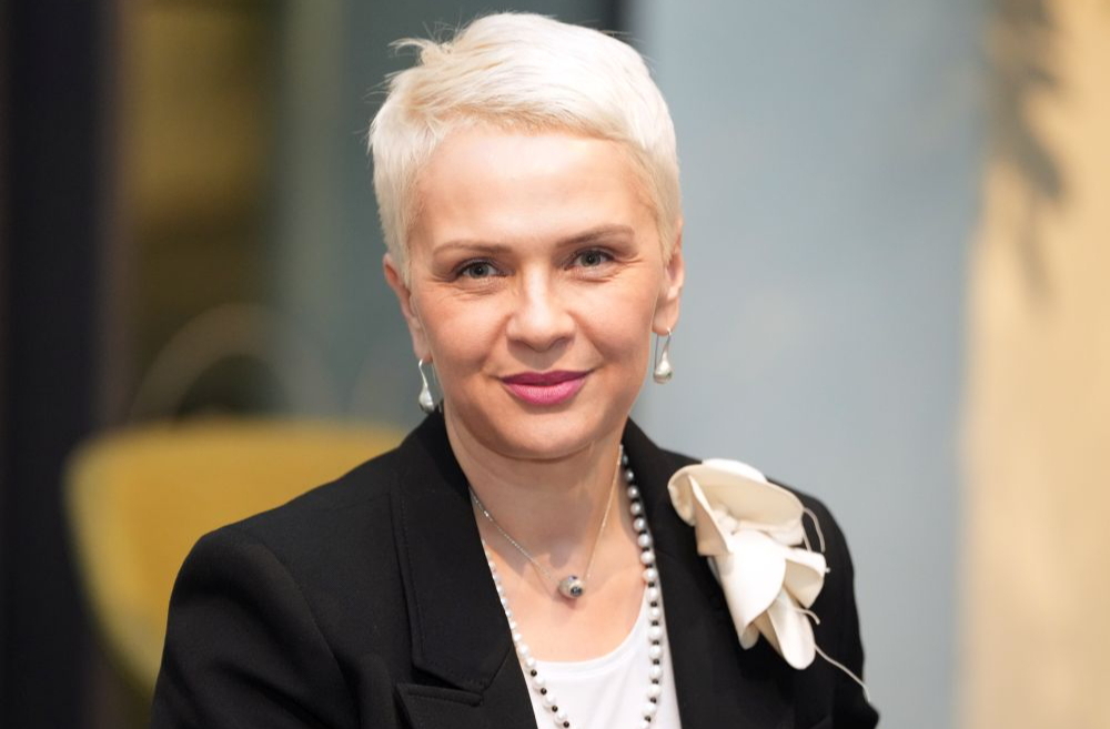 Latvijas apvienotā sabiedriskā medija valdes priekšsēdētāja Baiba Zūzena.