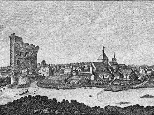 Kuldīga 19. gadsimta sākumā.