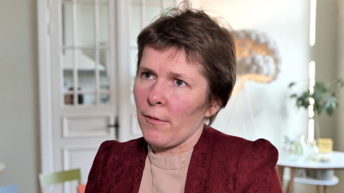 Latvijas Autisma apvienības vadītāja Līga Bērziņa.