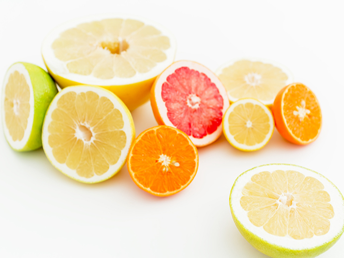 Citrusaugļi.