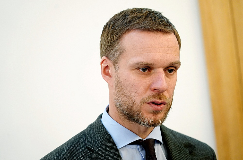 Gabrieļus Landsberģis, bijušais Lietuvas ārlietu ministrs.
