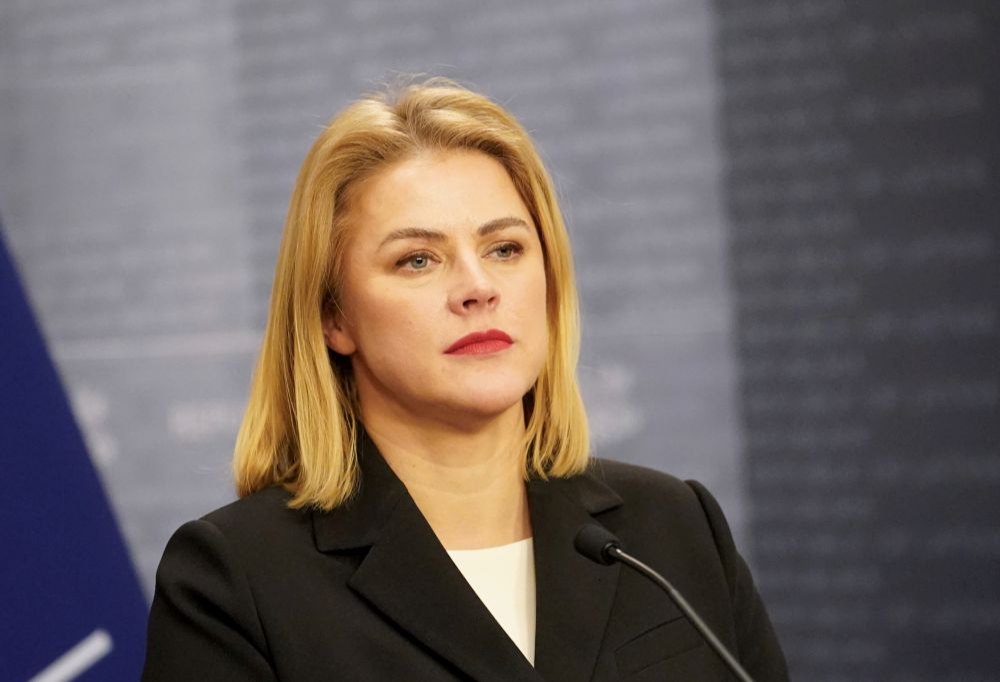 Ministru prezidente Evika Siliņa.