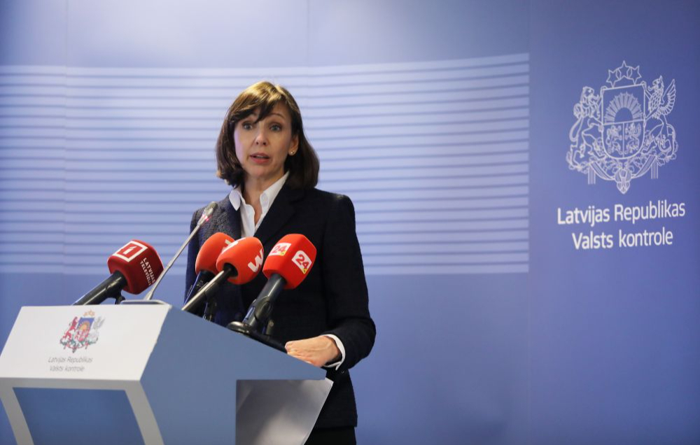 Valsts kontroles padomes locekle Inga Vilka.