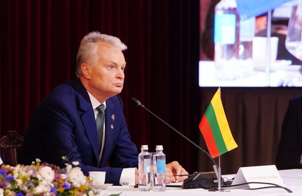 Lietuvas prezidents Gitans Nausēda.
