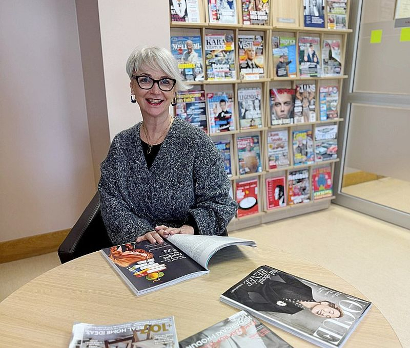 Dobeles novada Centrālās bibliotēkas direktore Lana Volante.