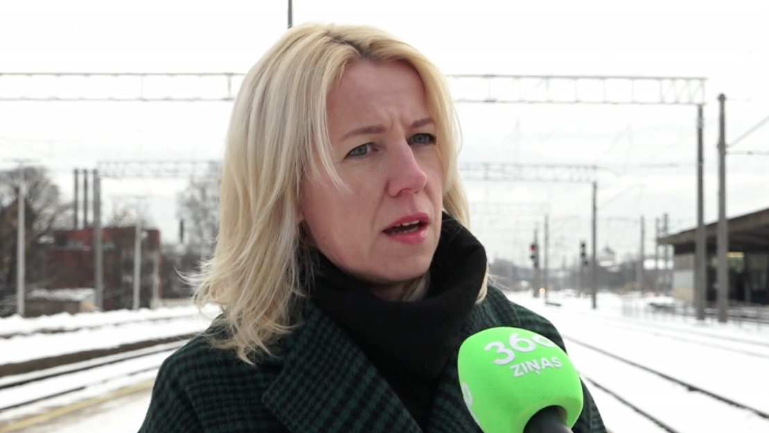 VAS “Latvijas Dzelzceļš” pārstāve Agnese Līcīte.