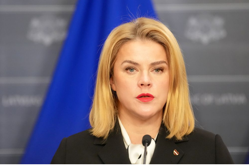Ministru prezidente Evika Siliņa.