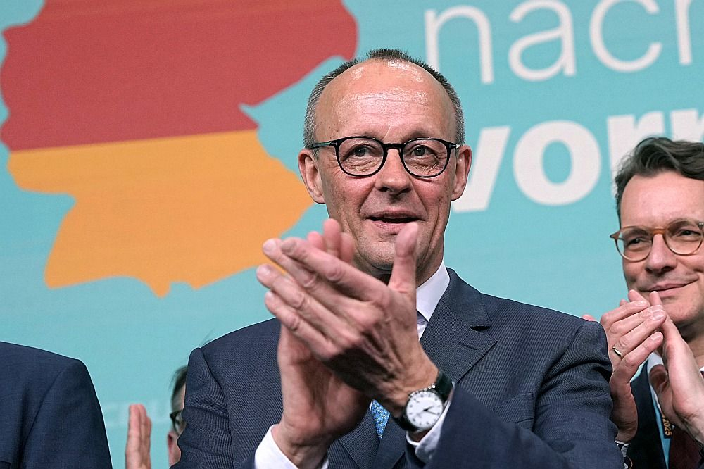 Kristīgo  demokrātu  partijas  politiķis  Frīdrihs  Mercs. 
