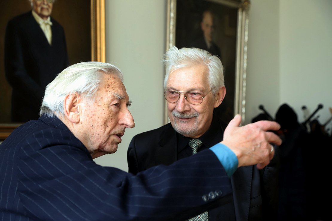 Andris Grīnbergs 85 gadus nosvin ar jaunu grāmatu.