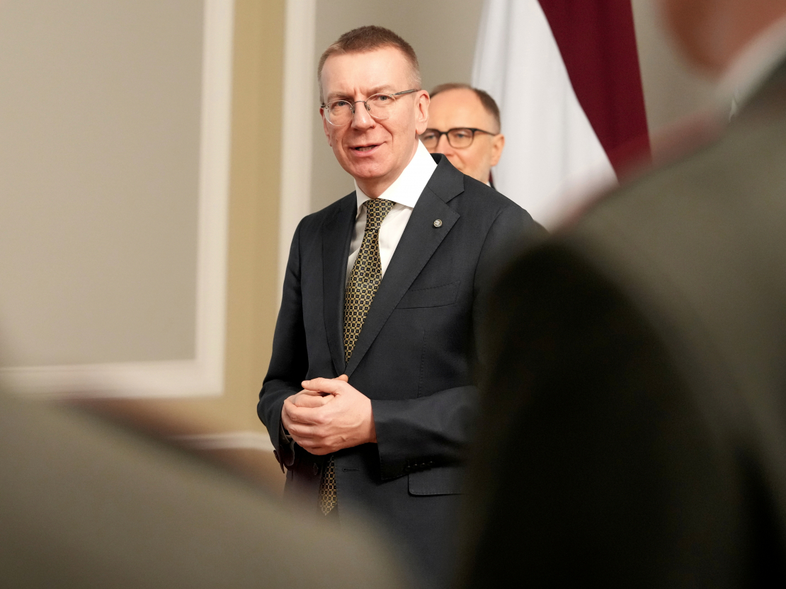 Valsts prezidents Edgars Rinkēvičs.