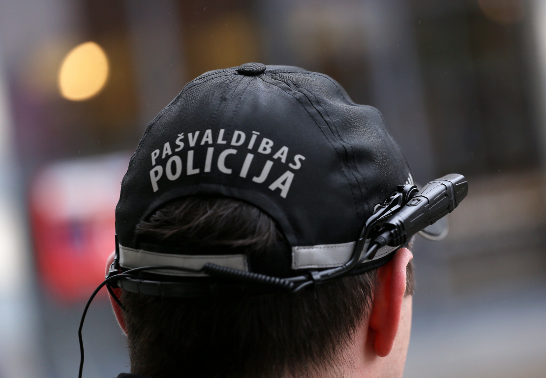Pašvaldības policists. Ilustratīvs attēls.