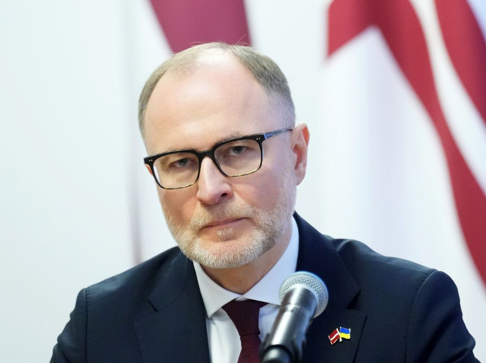 Aizsardzības ministrs Andris Sprūds.
