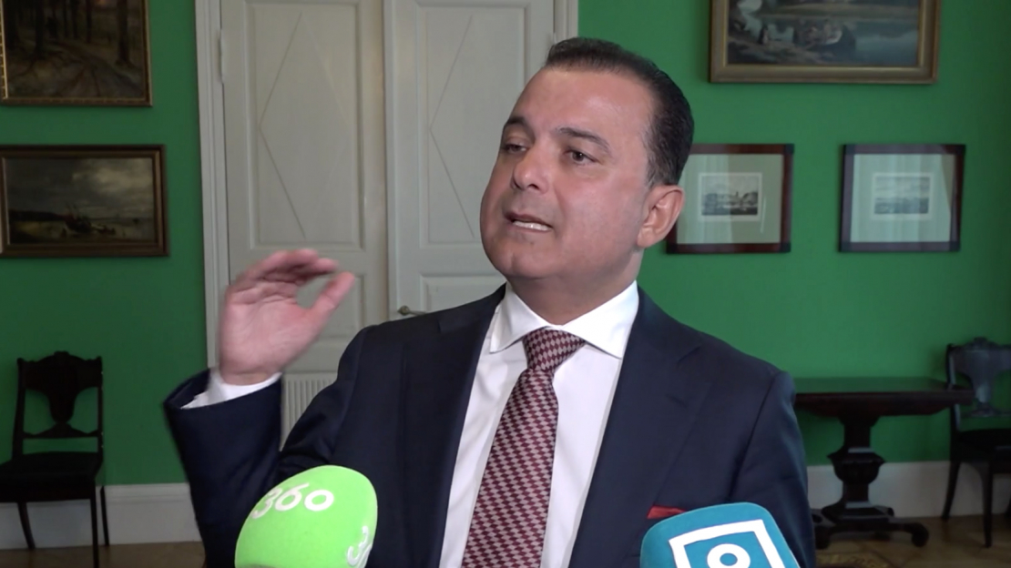 Veselības ministrs Hosams Abu Meri.