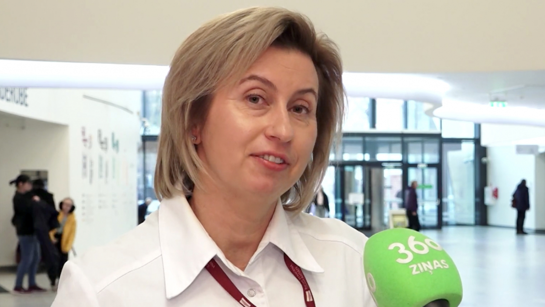 Latvijas nefrologu asociācijas prezidente Ieva Ziediņa.