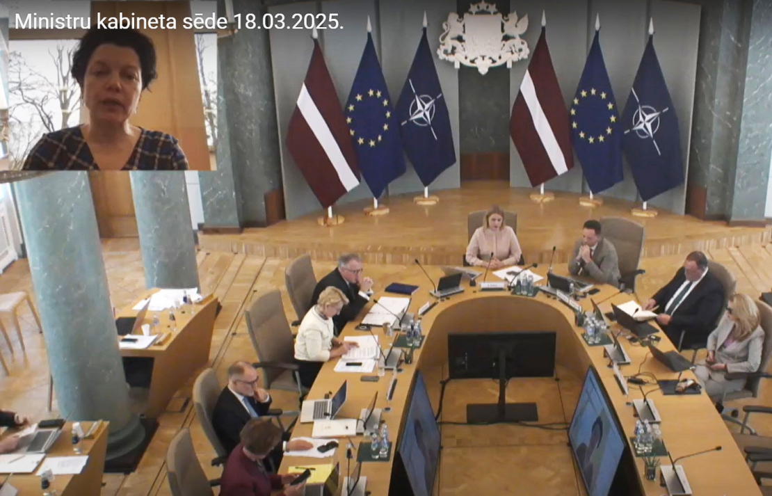 Ministru kabineta sēde. 18.03.2025.