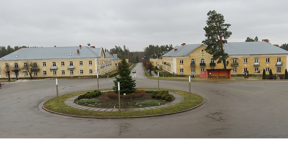 Sedas pilsētas centrs.