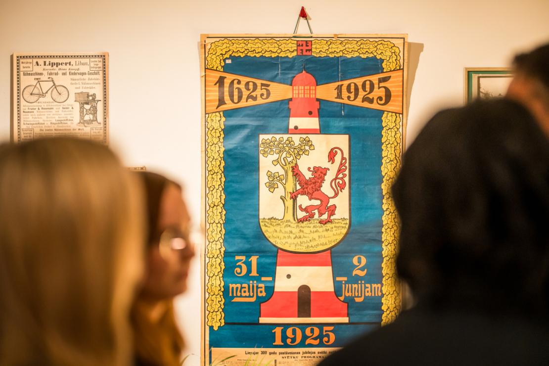 Izstādes "Rosīgā Liepāja" atklāšana Liepājas muzejā.