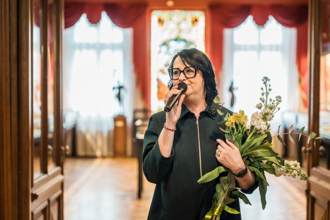 Izstādes "Rosīgā Liepāja" atklāšana Liepājas muzejā.