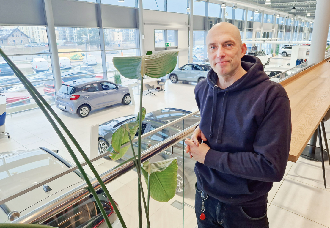 Māris Zoltners ikdienā ir Auto Bassadone Korporatīvo klientu nodaļas vadītājs.