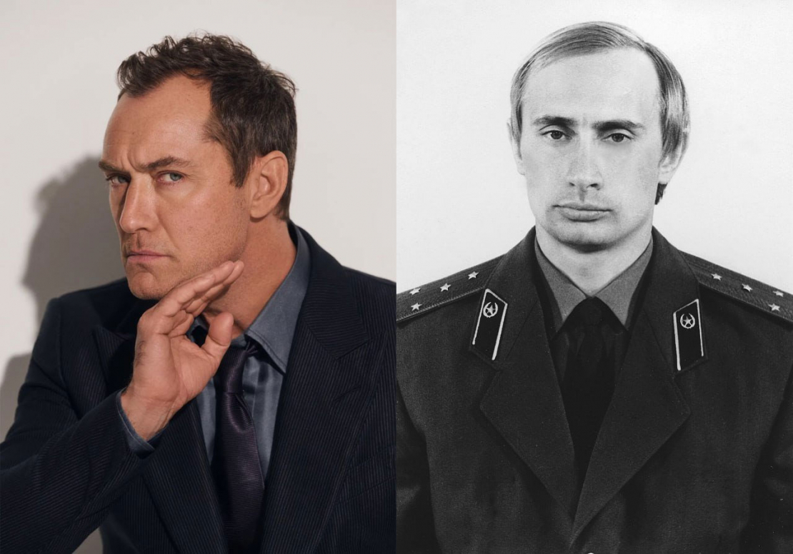 Džūda Lovs un Vladimirs Putins.