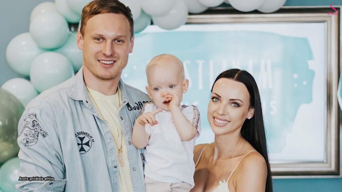 Jānis Timma ar ģimeni. Foto no privātā albuma.