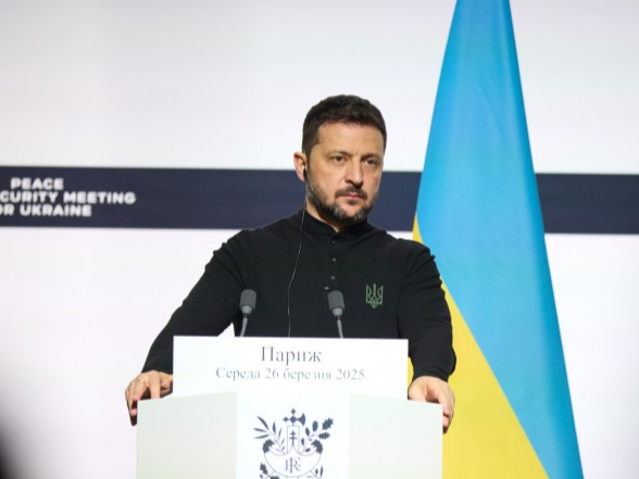 V. Zelenskis Parīzes samitā.