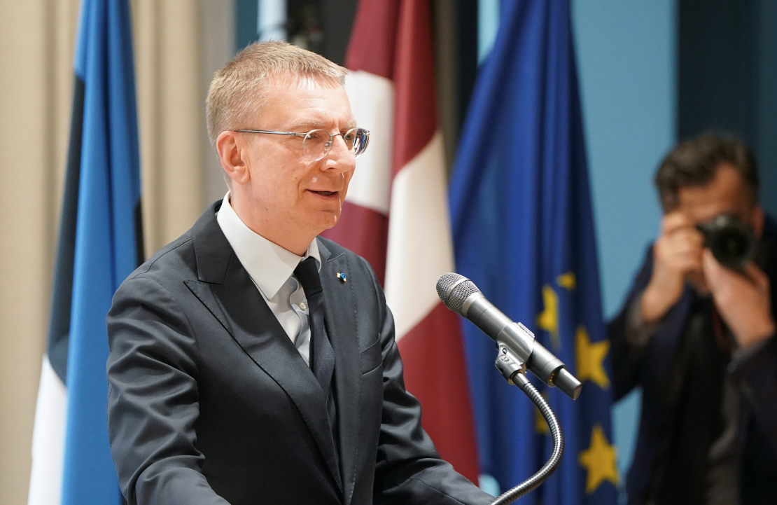 Valsts prezidents Edgars Rinkēvičs.