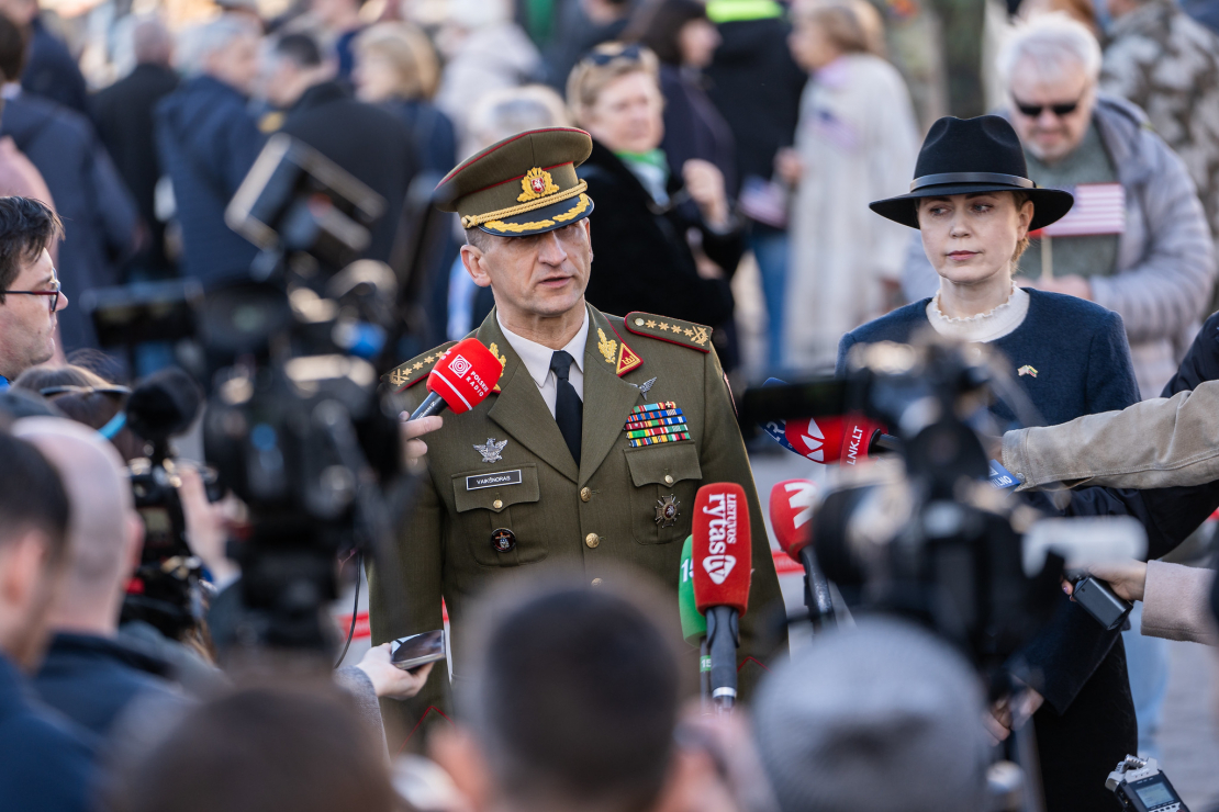 Ceremonijā Viļņā atvadās no četriem bojāgājušajiem ASV karavīriem.