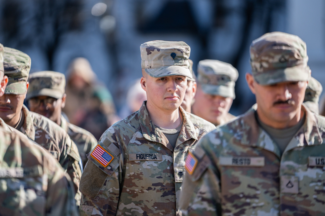 Amerikāņu NATO karavīri.