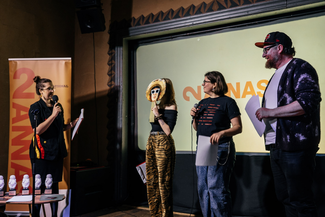 Apbalvotas īsfilmu festivāla 2ANNAS filmas.