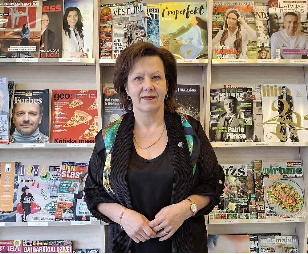 Bauskas Centrālās bibliotēkas direktore Māra Kuļikauska.