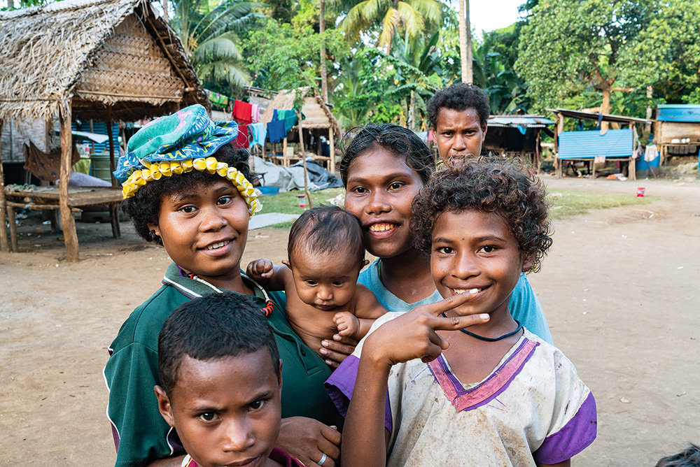Papua-Jaungvinejas iedzīvotāji.