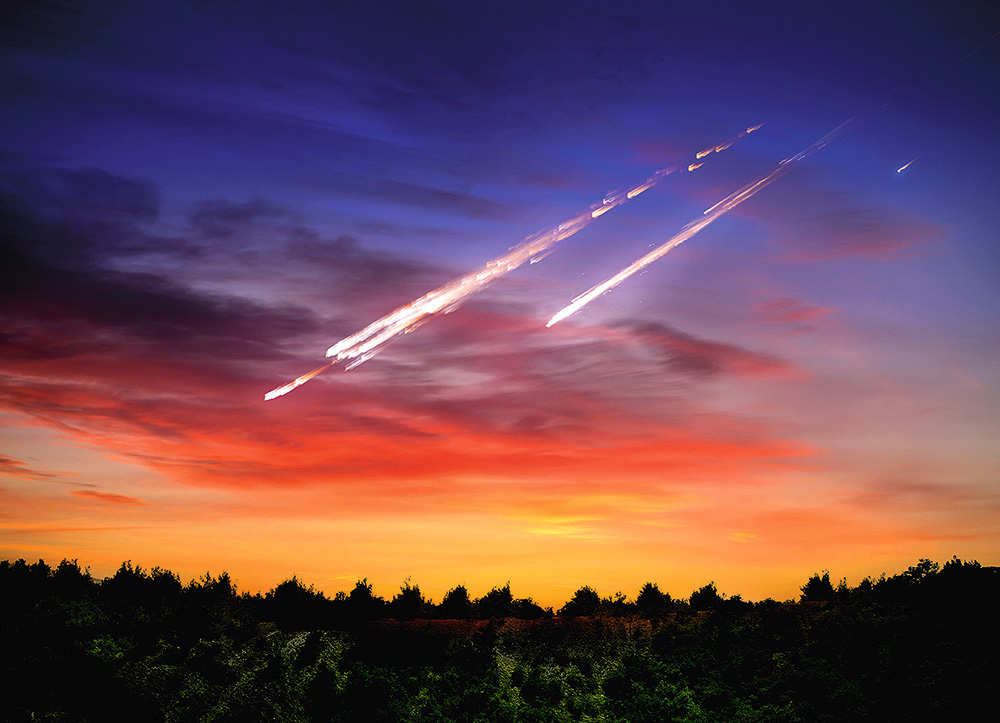 Spožie meteorīti joprojām turpinot regulāri nokrist ASV teritorijā...