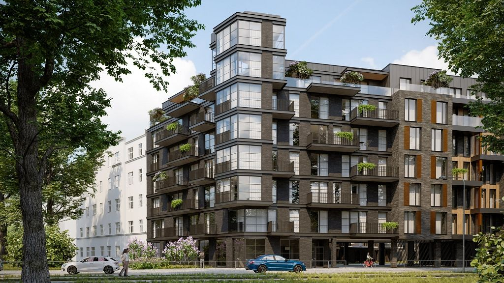 Igaunijas nekustamo īpašumu attīstītāji "Invego" un "Reterra", investējot 40 miljonus eiro, nākamgad sāks būvēt dzīvojamo projektu "Miera rezidences" Miera ielā, Rīgā.