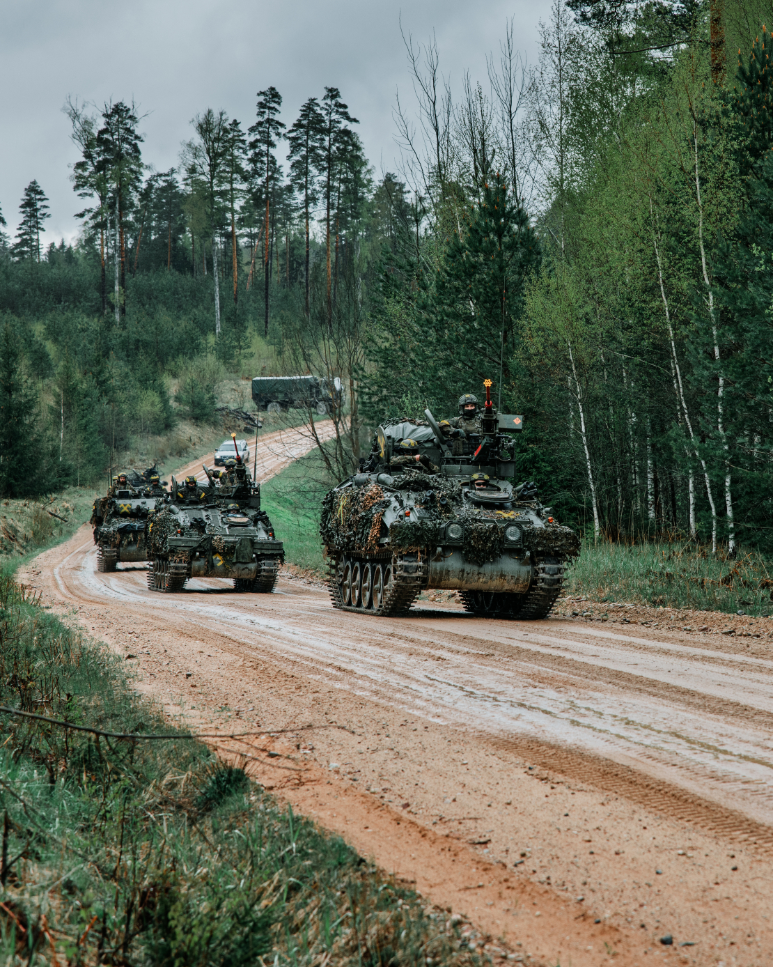 Militārās mācības Vidzemē. Karavīri. 