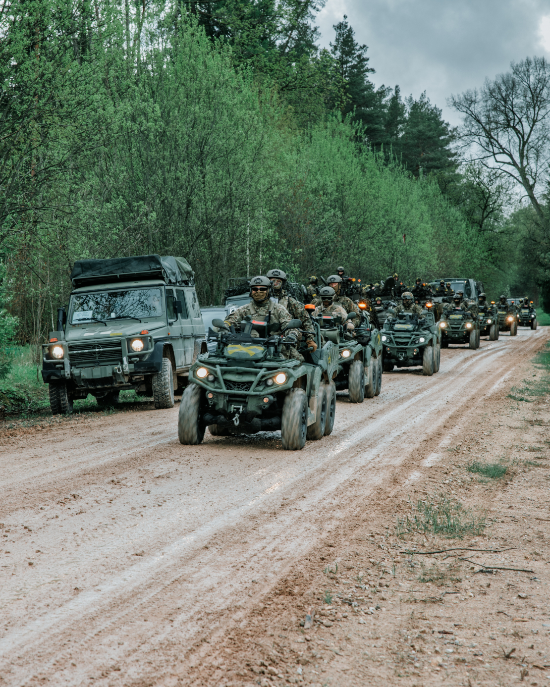 Militārās mācības Vidzemē. Karavīri. 