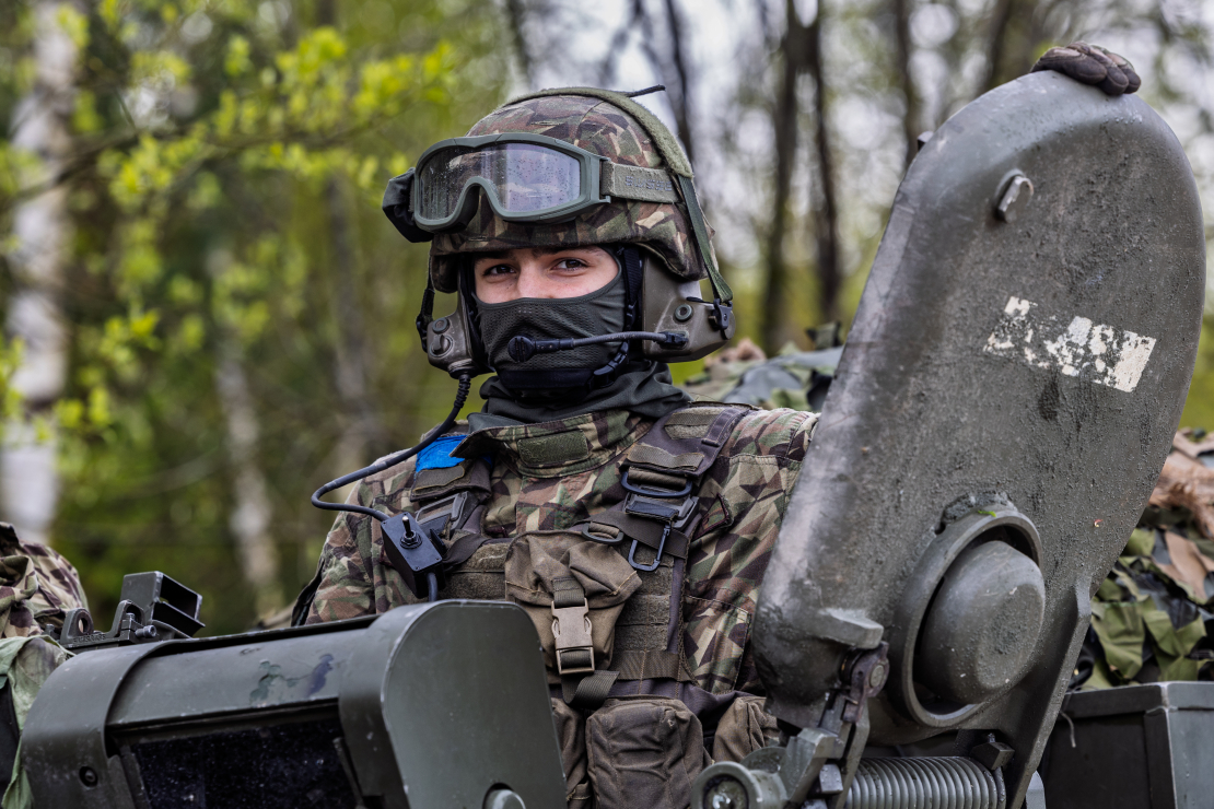 Militārās mācības Vidzemē. Karavīri. 