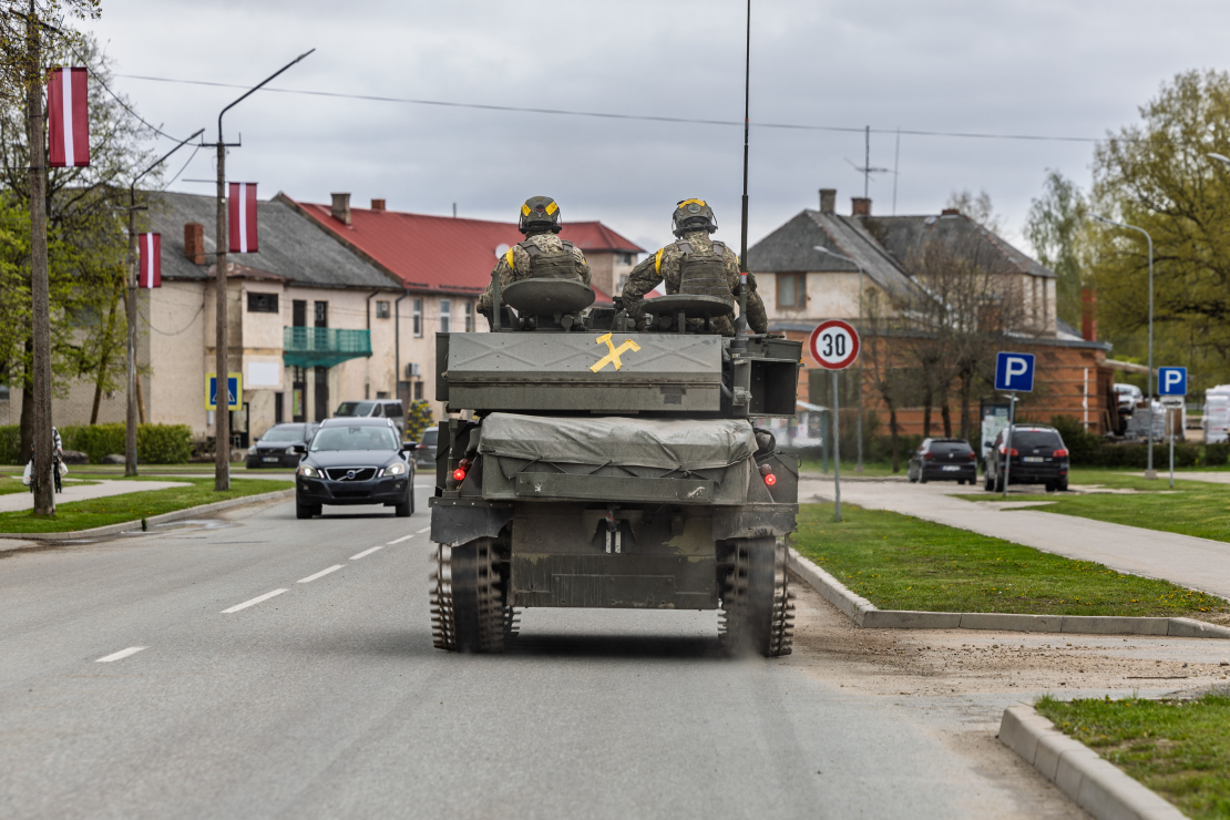 Militārās mācības Vidzemē. Karavīri. 