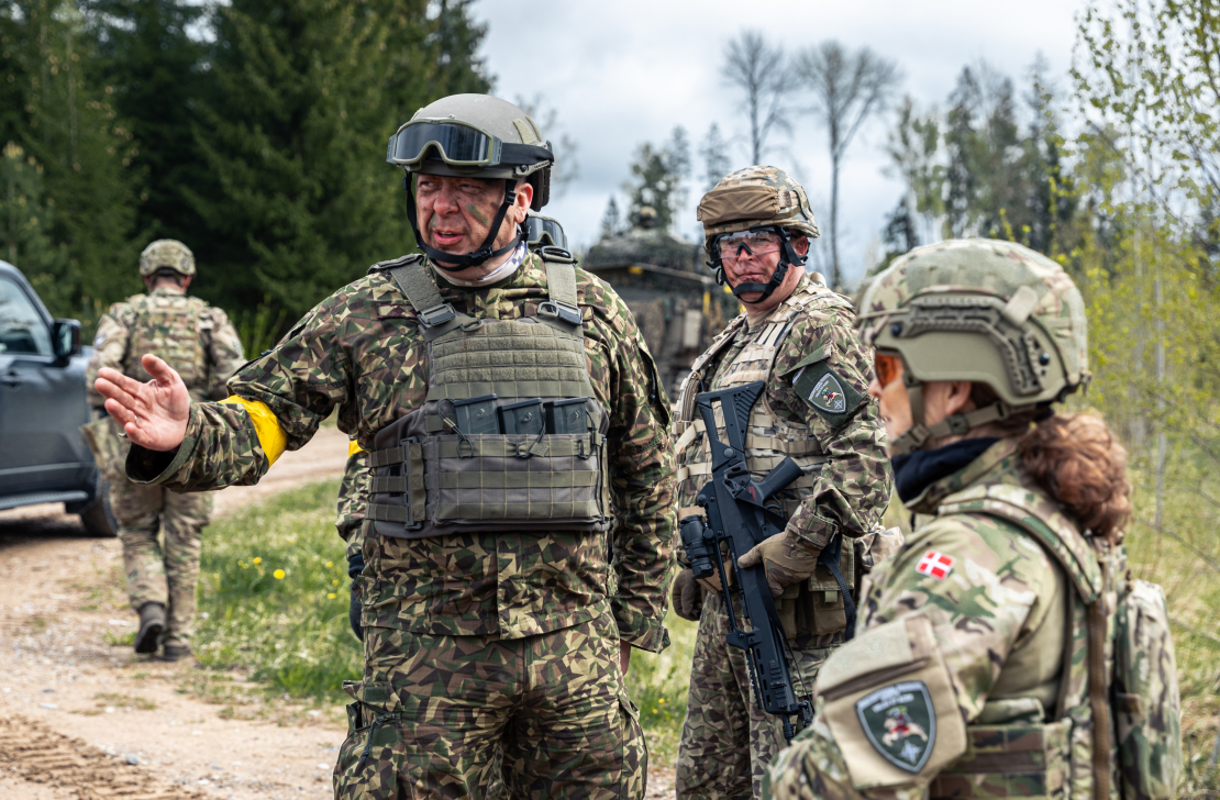 Militārās mācības Vidzemē. Karavīri. 