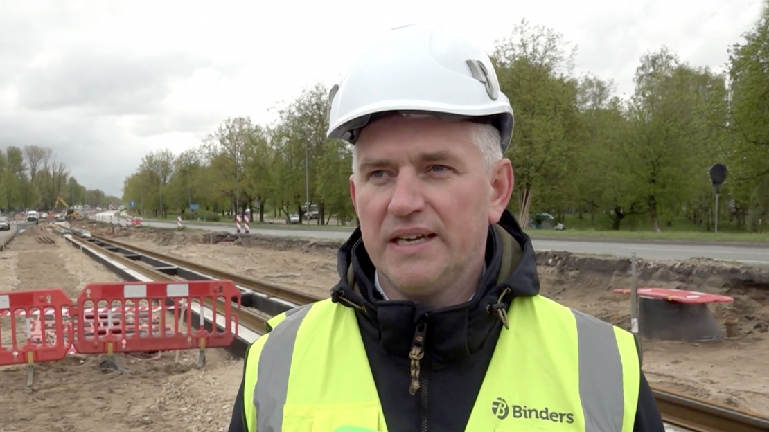Būvkompānijas “Binders” projektu vadītājs Ainars Karlsons.