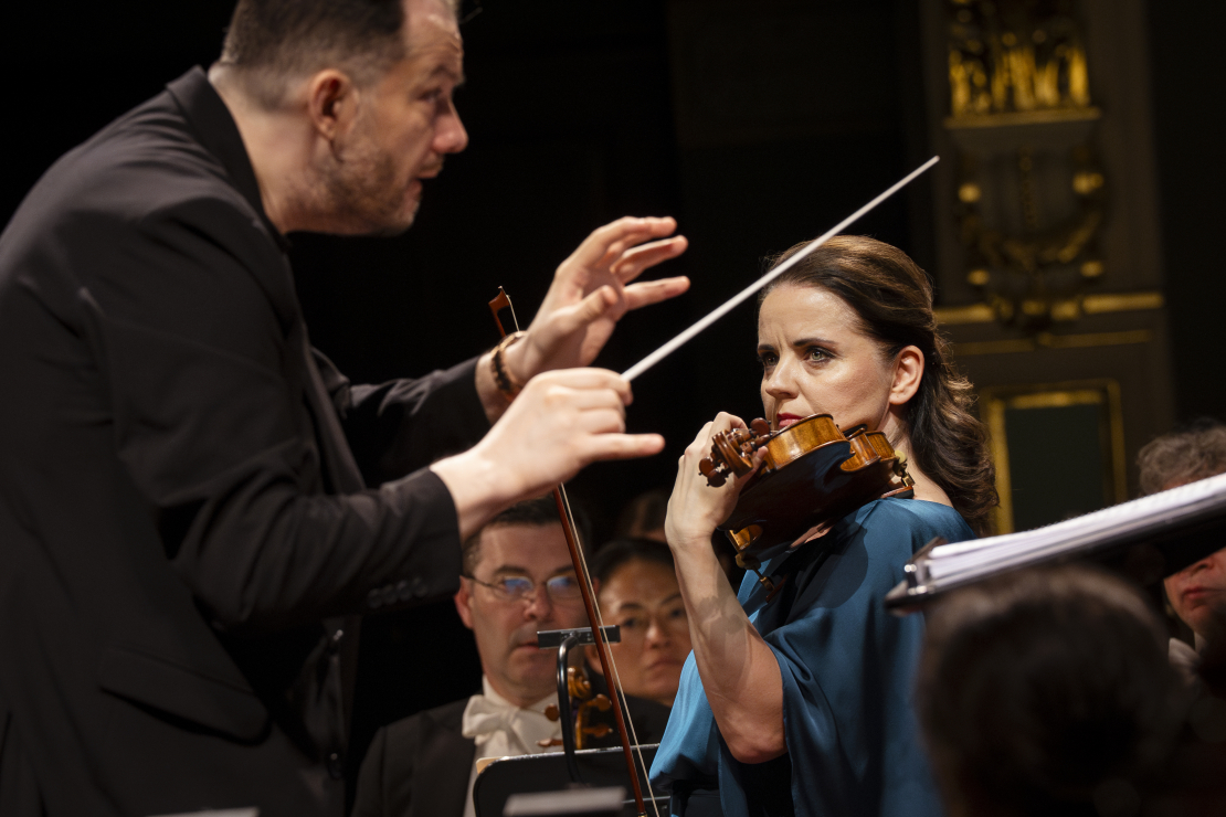 Bostonas simfoniskā orķestra viesošanās Rīgā. Andris Nelsons. Baiba Skride.