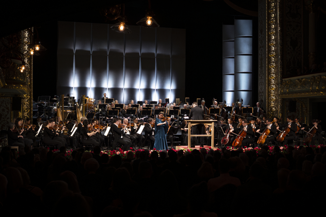Bostonas simfoniskā orķestra viesošanās Rīgā. Andris Nelsons. Baiba Skride.