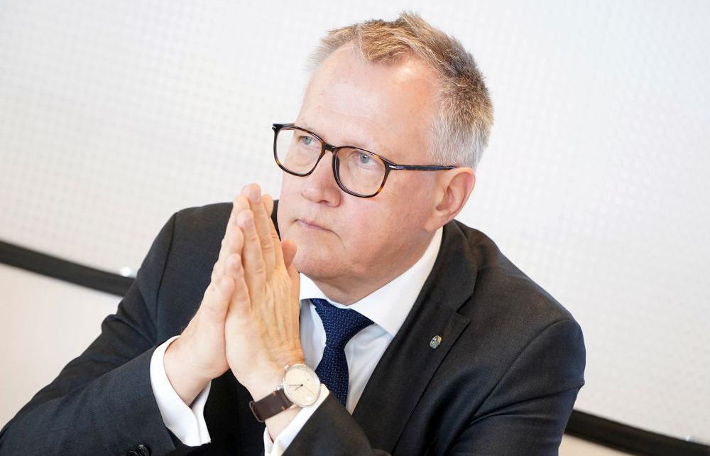 Finanšu ministrs Arvils Ašeradens.